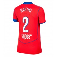 Paris Saint-Germain Achraf Hakimi #2 Tretí Ženy futbalový dres 2025-26 Krátky Rukáv